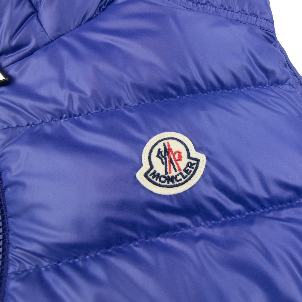 Moncler Barant Down Gilet Blue 758
