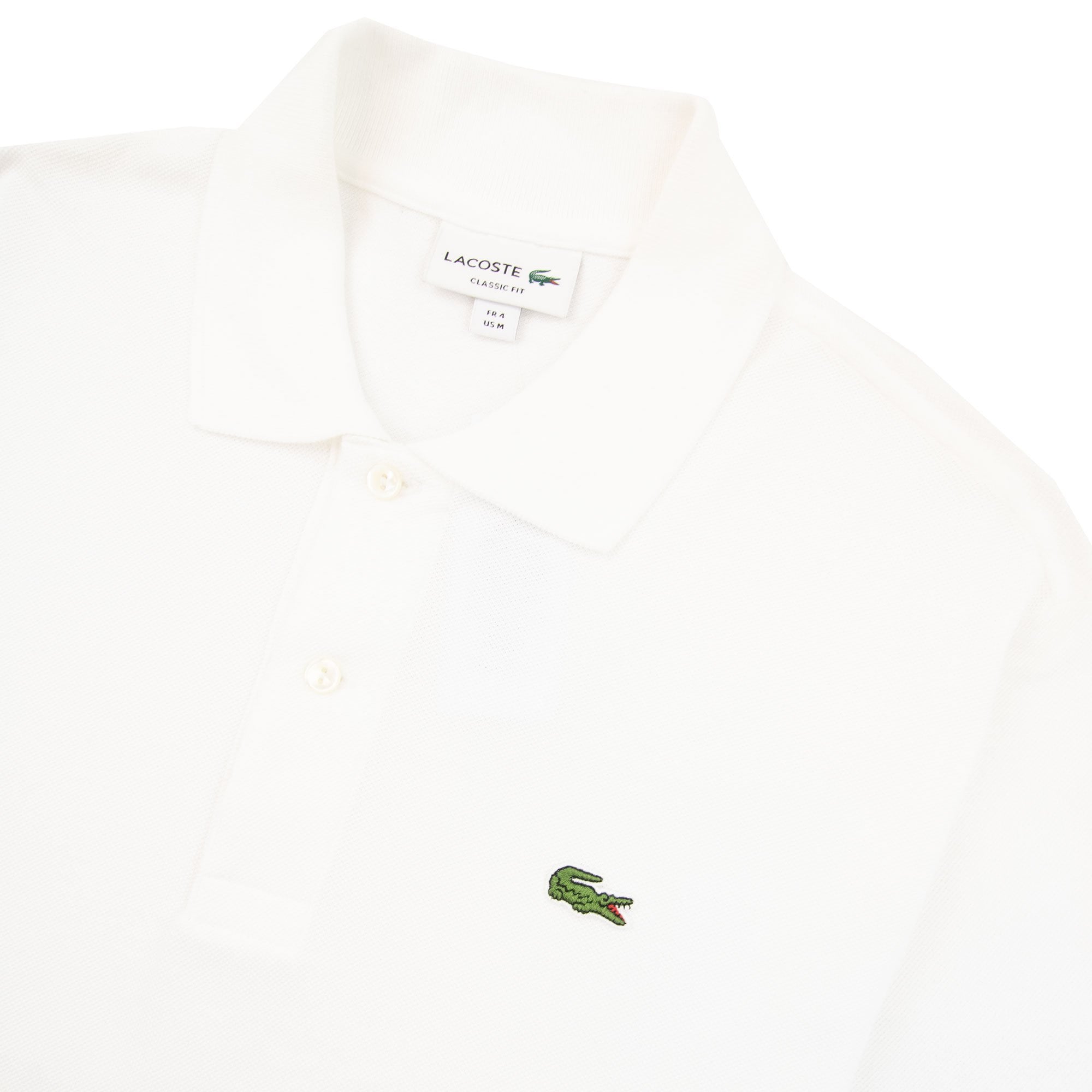 Lacoste Logo S/s Basic Polo White
