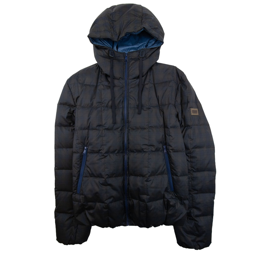 Dolce & Gabbana Hoodied Down Jacket S9001 Navy