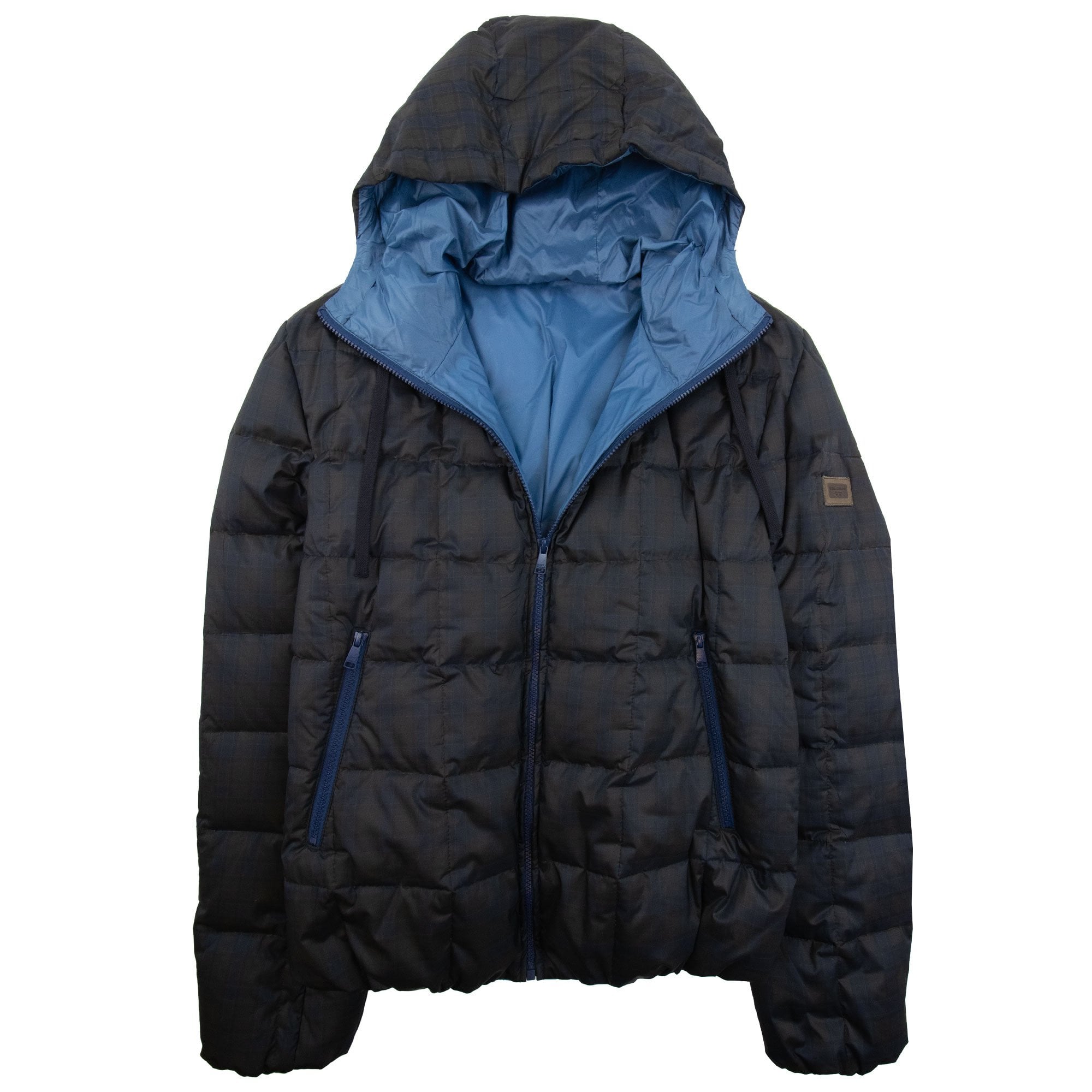 Dolce & Gabbana Hoodied Down Jacket S9001 Navy