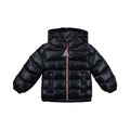 Moncler Junior New Aubert Hooded Down Jacket Navy 742