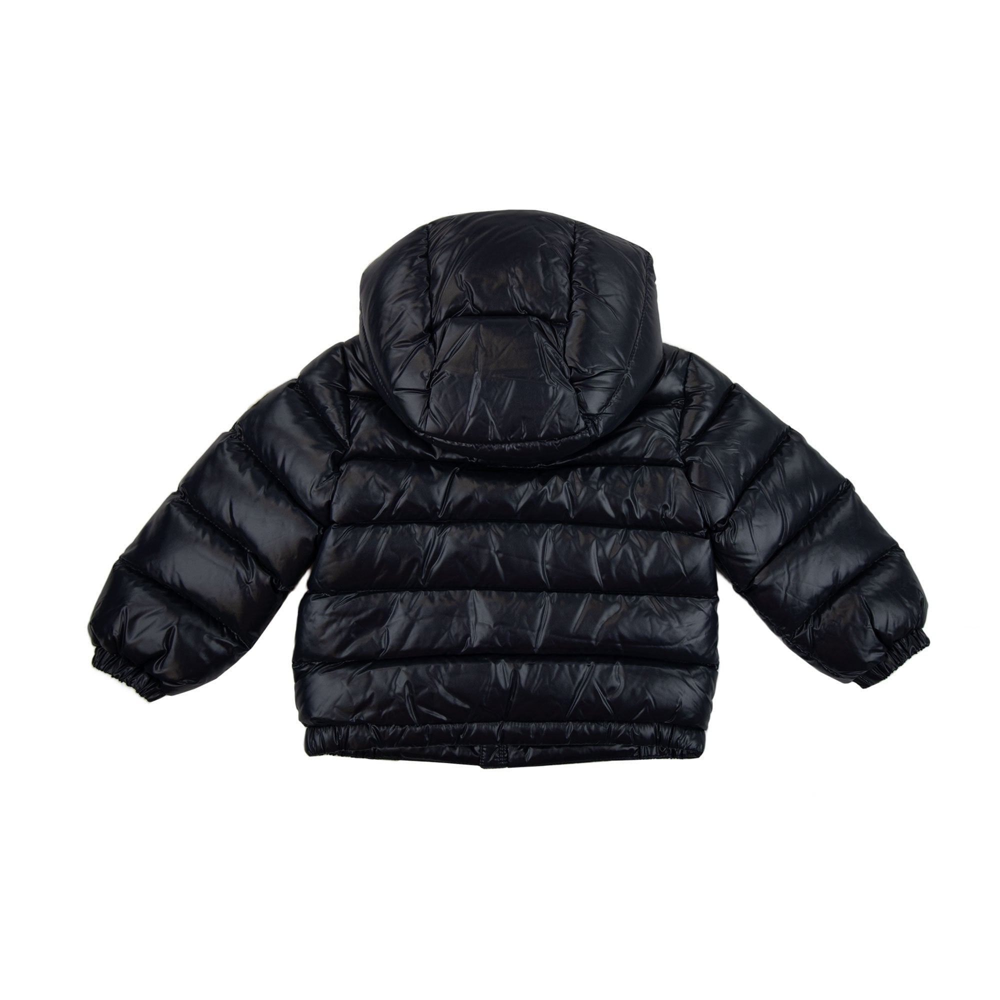 Moncler Junior New Aubert Hooded Down Jacket Navy 742