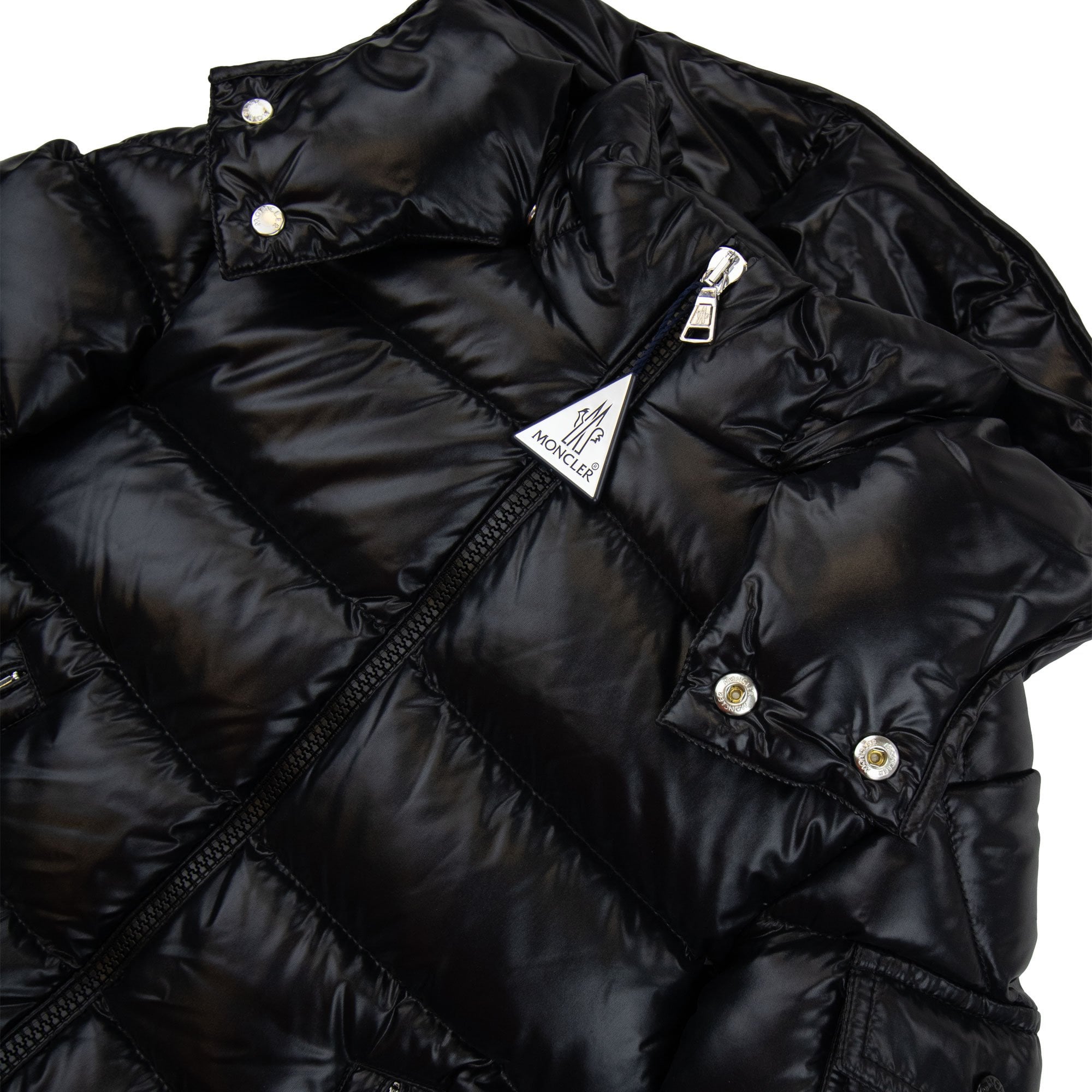 Moncler New Maya Giubbotto Down Jacket Black