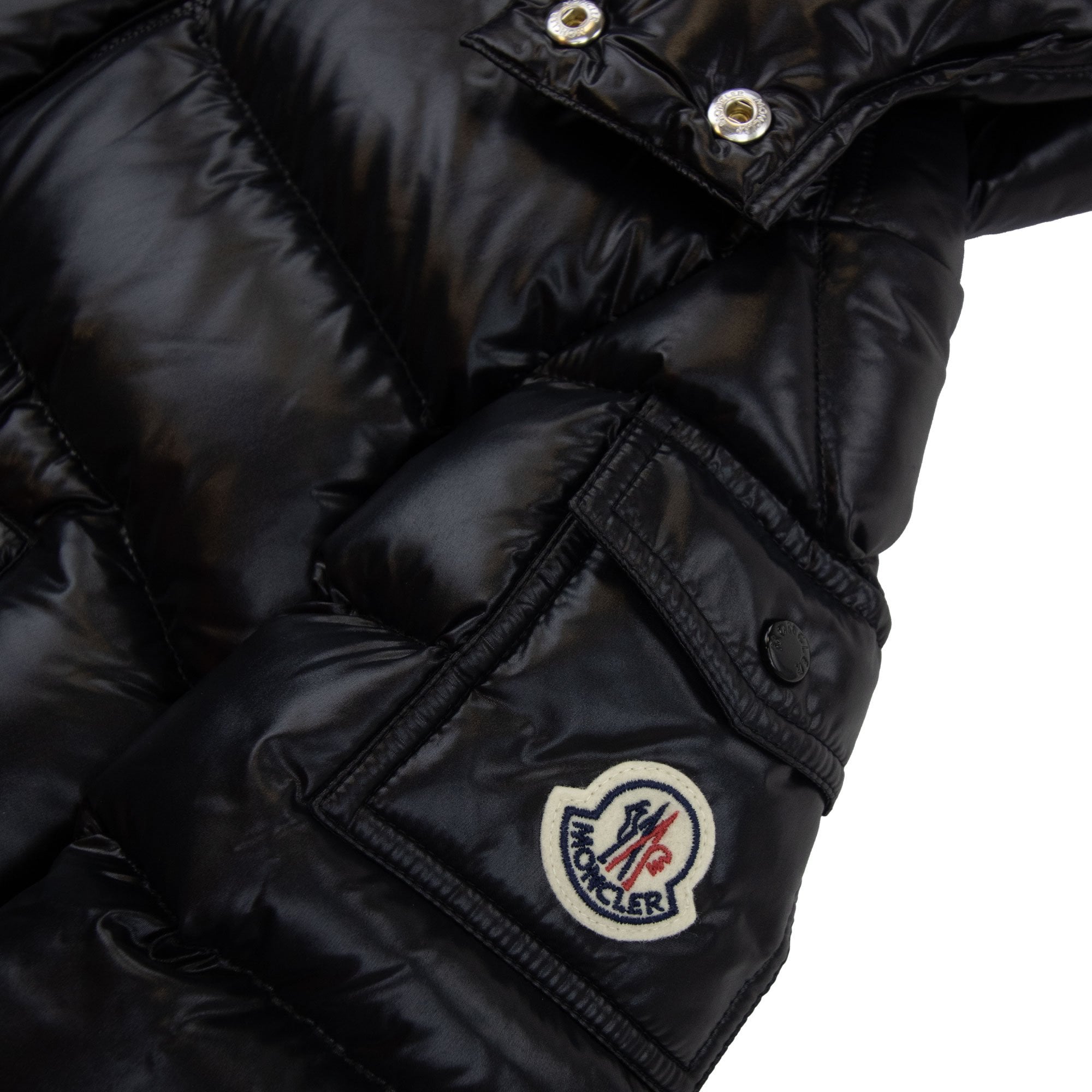 Moncler New Maya Giubbotto Down Jacket Black