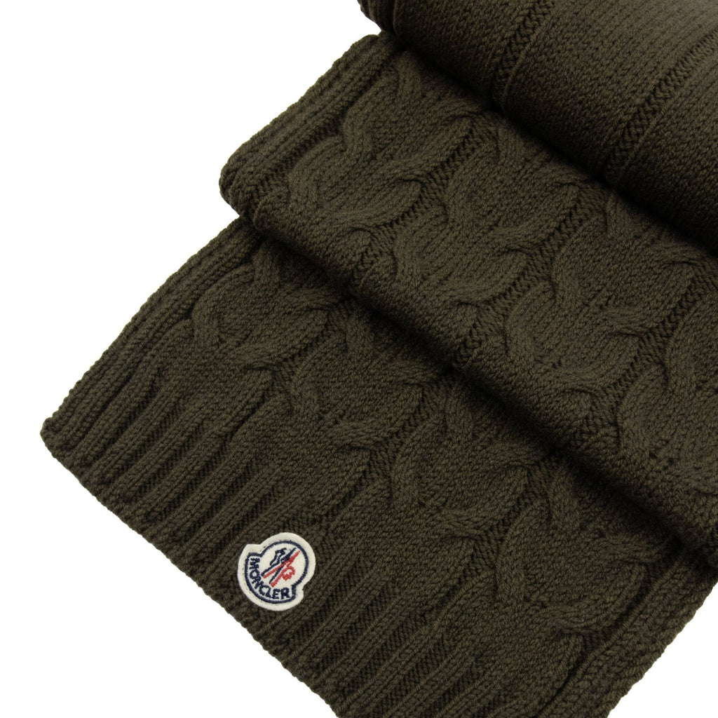 Moncler Sciarpa Scarf Khaki 828