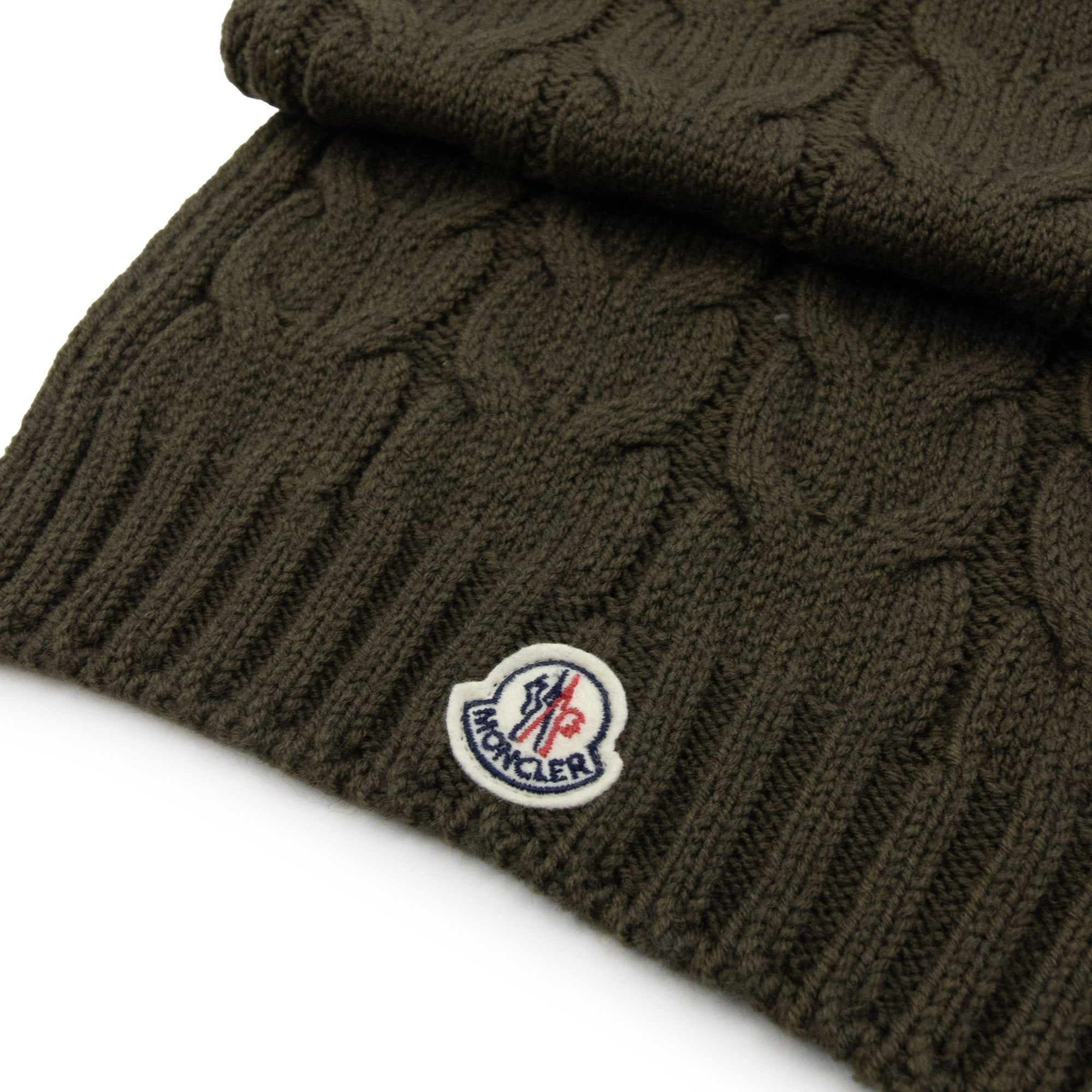Moncler Sciarpa Scarf Khaki 828
