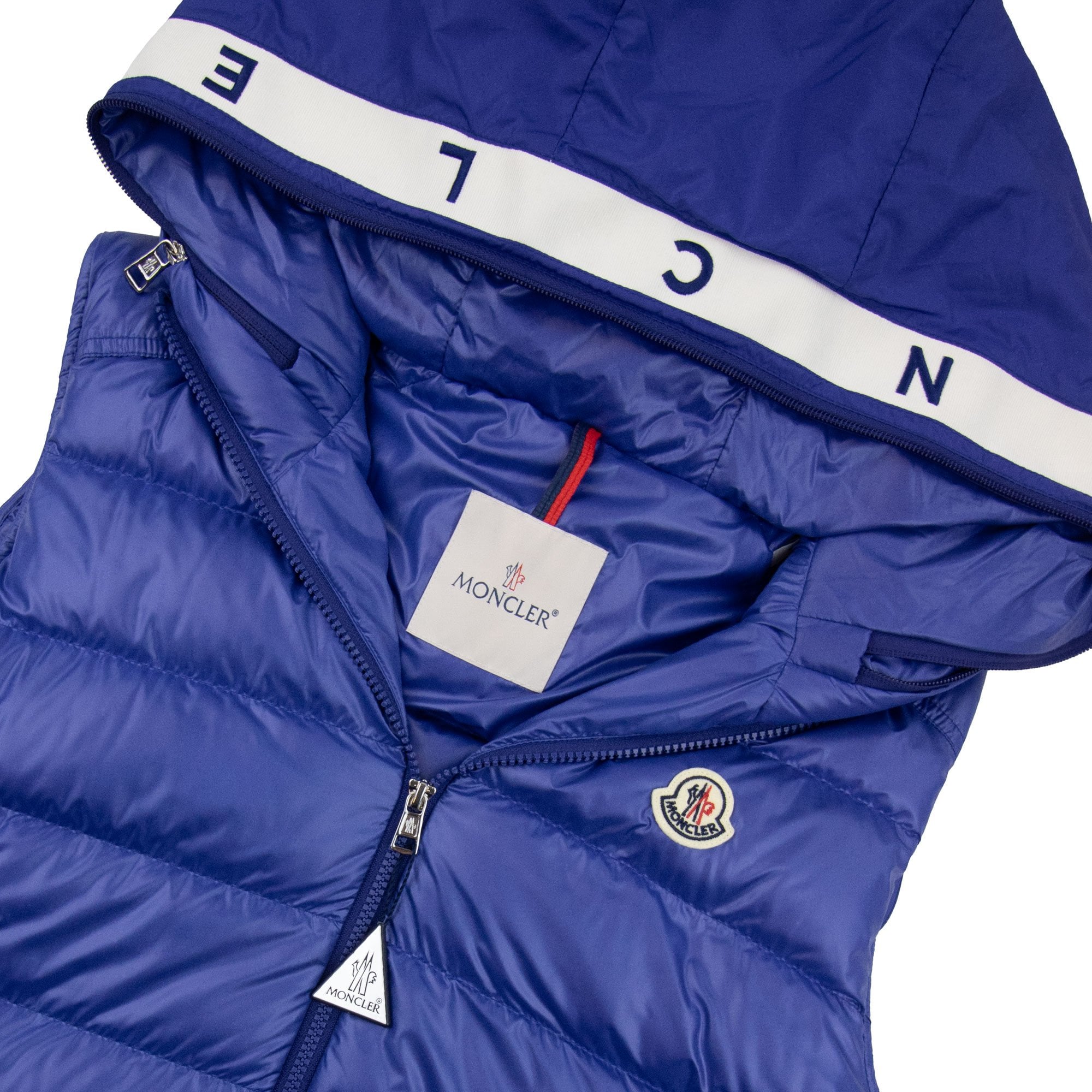 Moncler Barant Down Gilet Blue 758