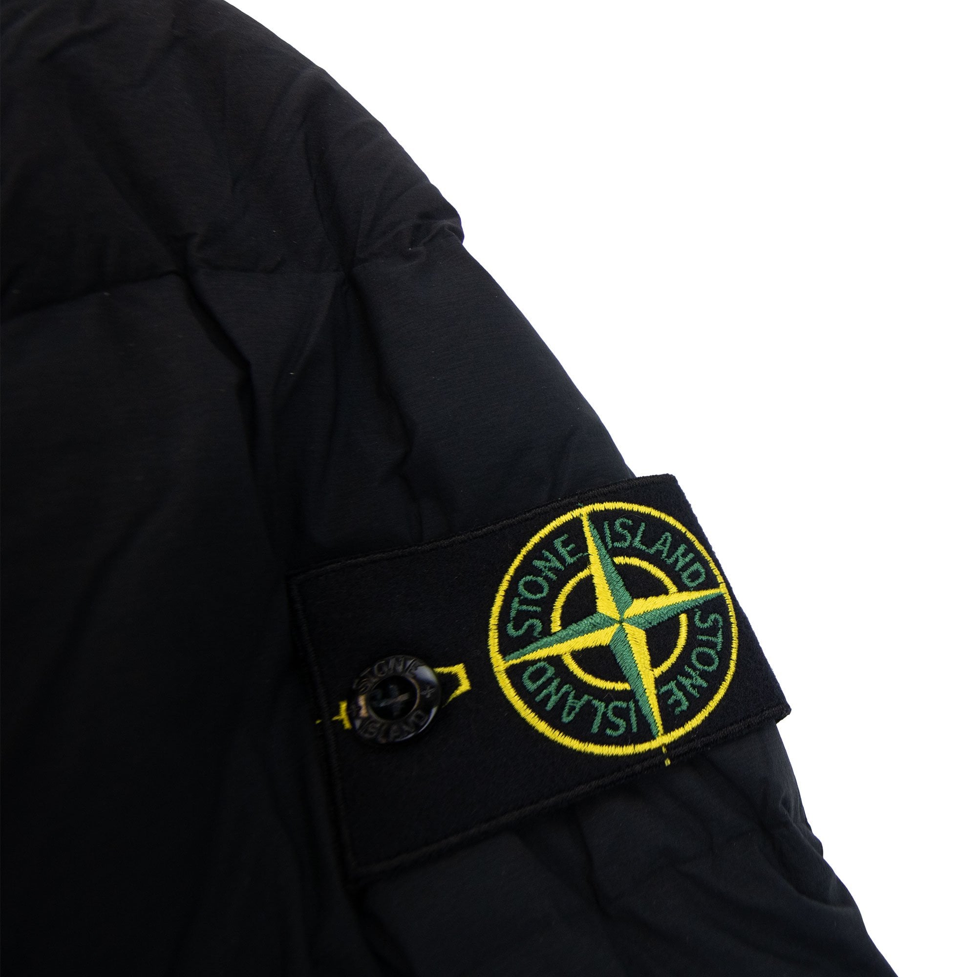 Stone Island 43128 Seamless Tunnel Nylon Down Jacket Black V0029