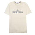 Stone Island 2ns80 Institutional Three Print Motif T Shirt Stucco V0097