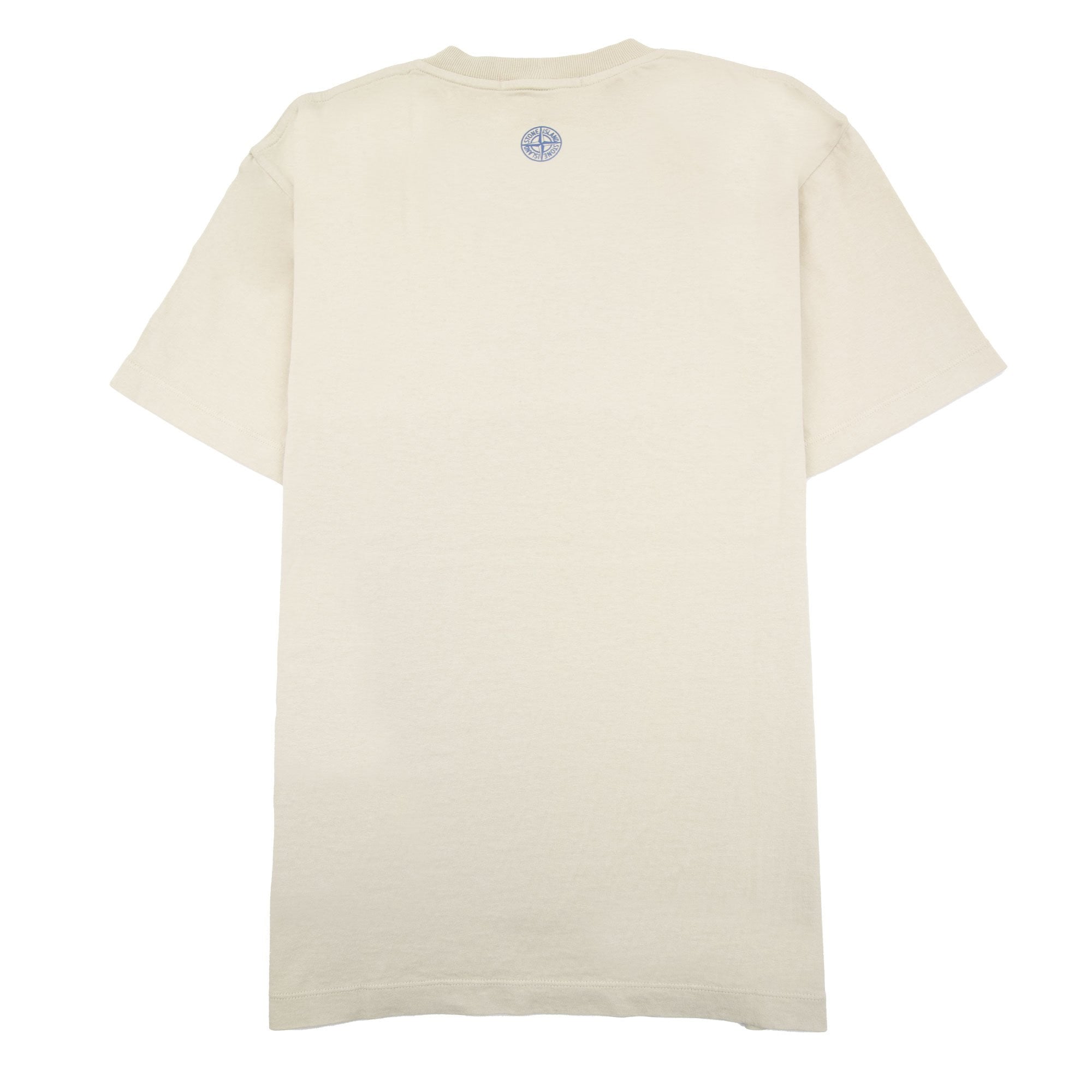 Stone Island 2ns80 Institutional Three Print Motif T Shirt Stucco V0097