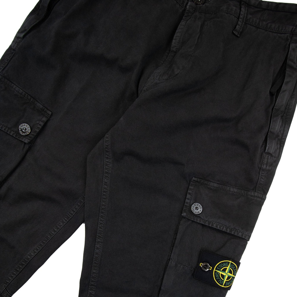 Stone Island 303l1 T.co+old Cargo Trousers Black V0129