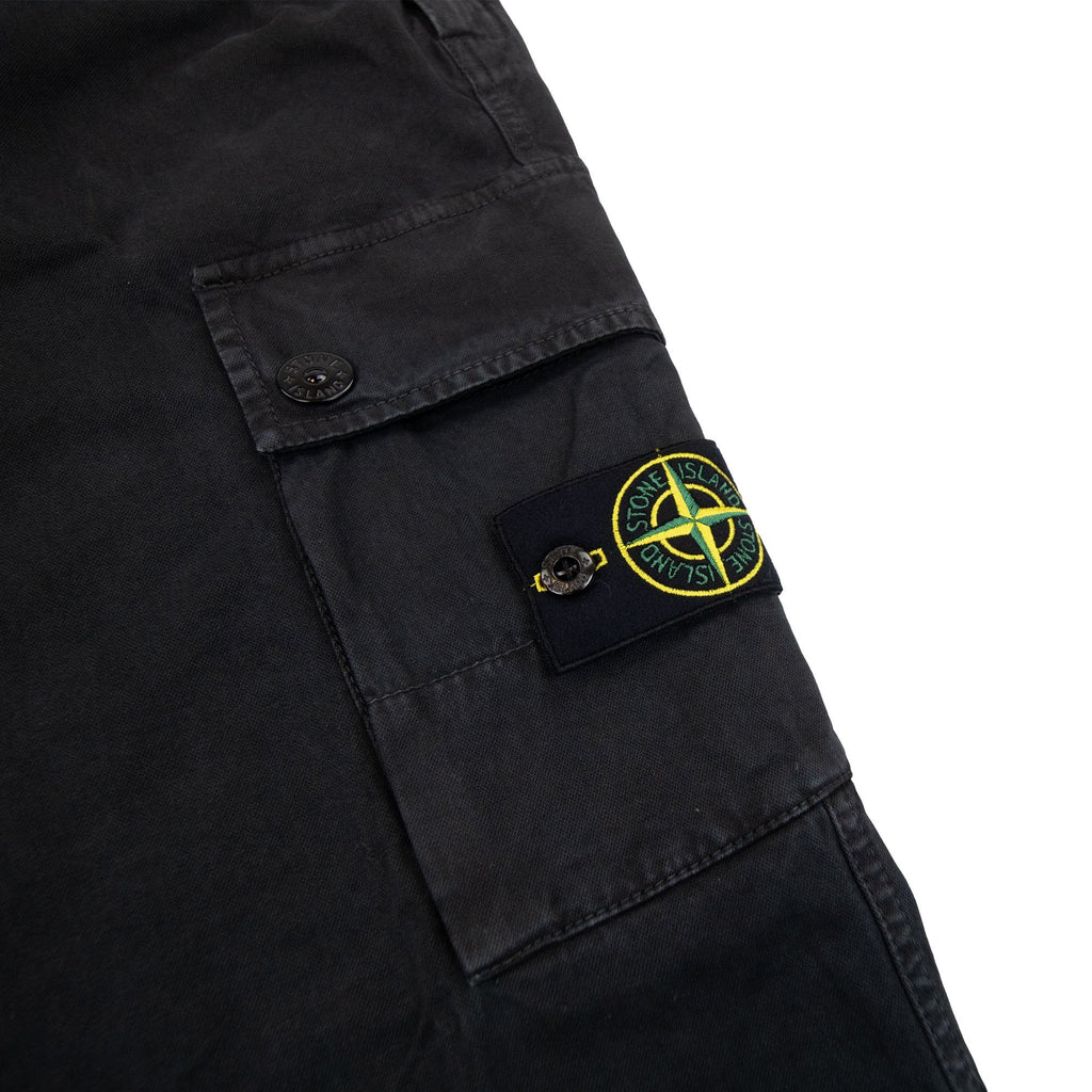 Stone Island 303l1 T.co+old Cargo Trousers Black V0129