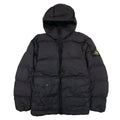 Stone Island 40723 Wind Resistant Crinkle Reps Down Jacket Black V0029
