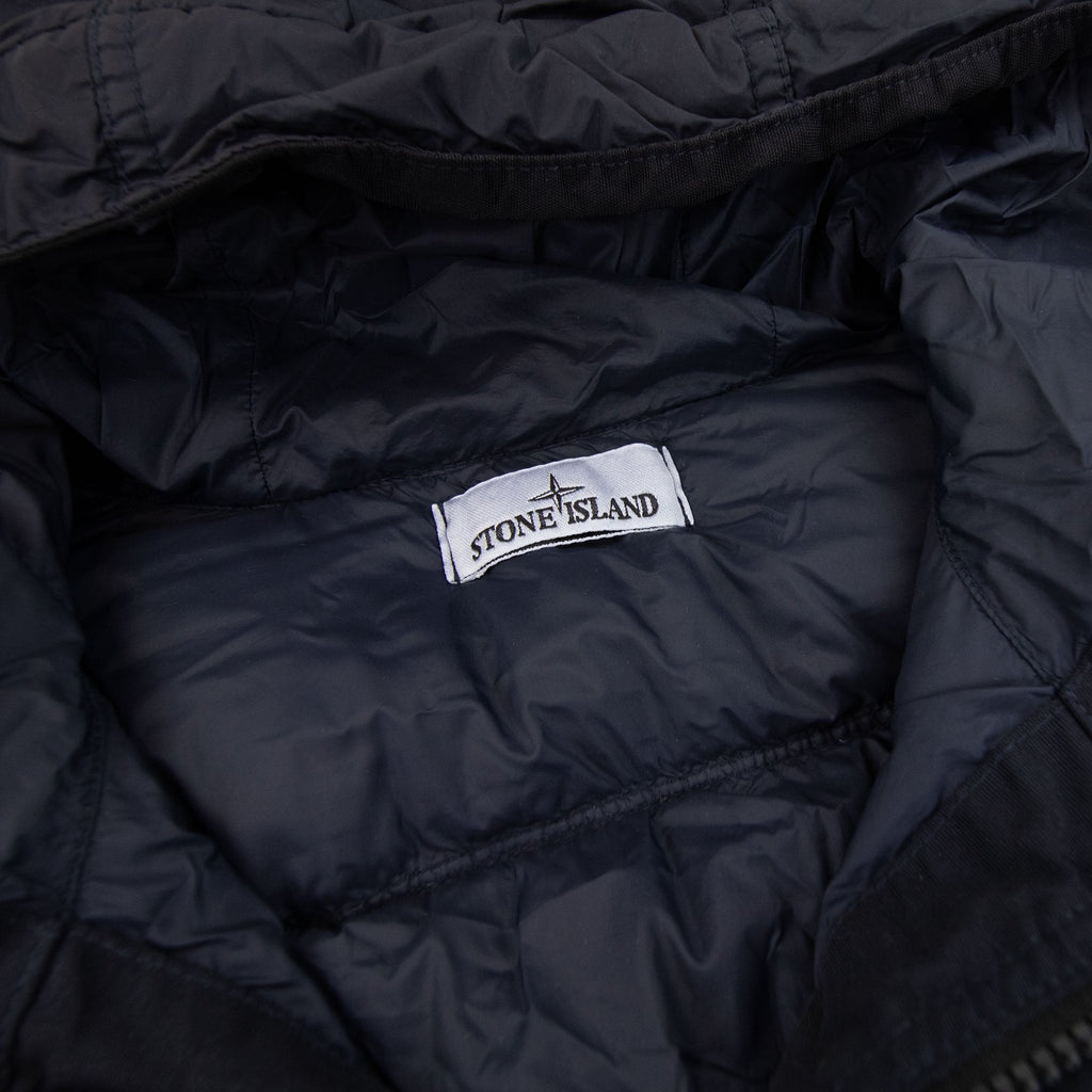 Stone Island 40723 Wind Ressistant Crinkle Reps Down Jacket Navy V0020
