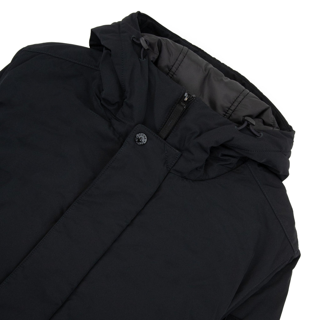 Stone Island 43726 Micro Twill Anti Drop Blouson Jacket Black V0029