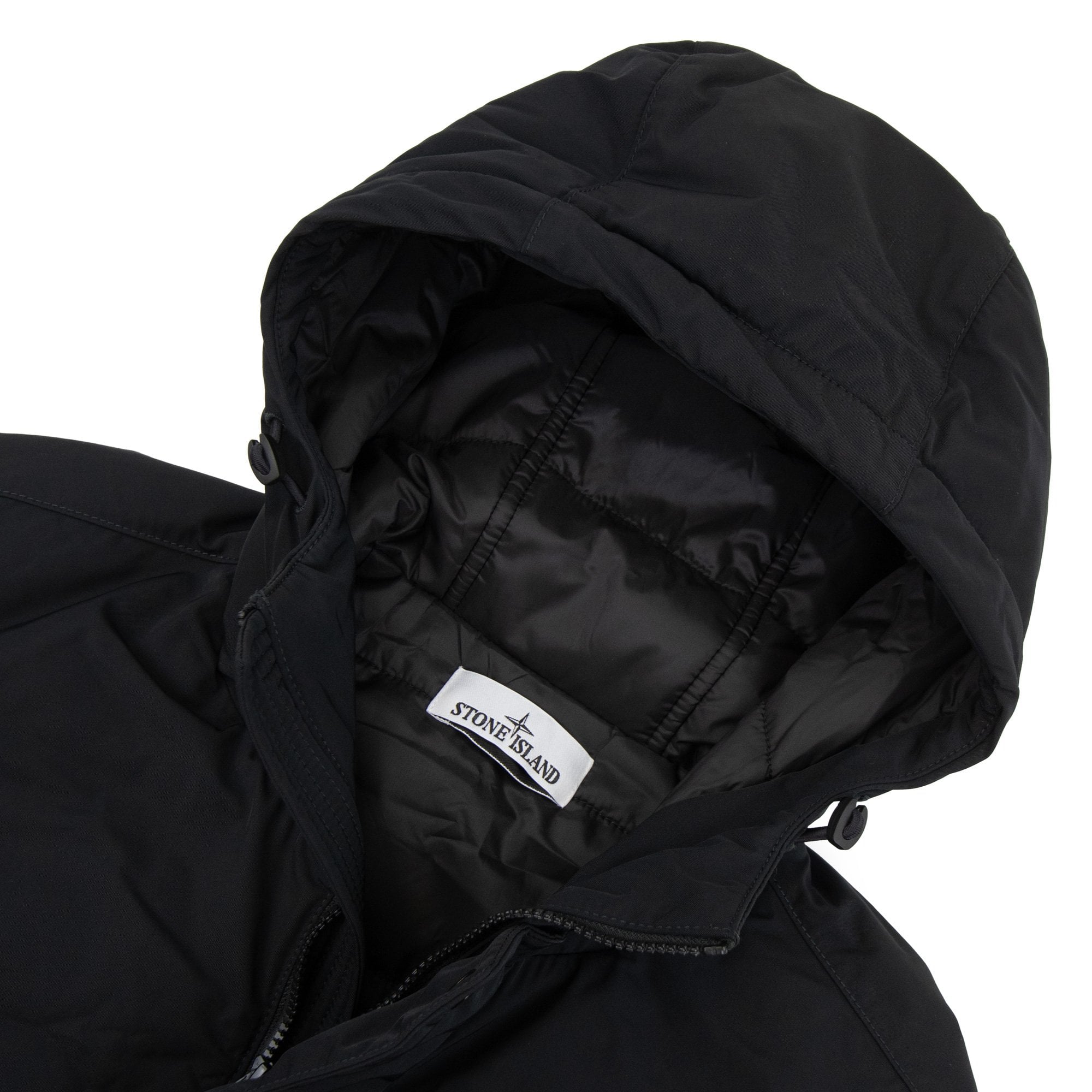 Stone Island 43726 Micro Twill Anti Drop Blouson Jacket Black V0029