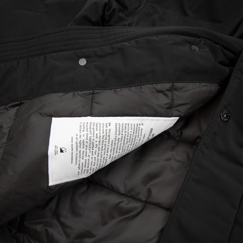 Stone Island 43726 Micro Twill Anti Drop Blouson Jacket Black V0029