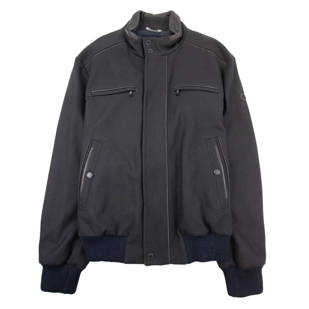 Paul And Shark Metal Arm Logo Woven Jacket Black 050