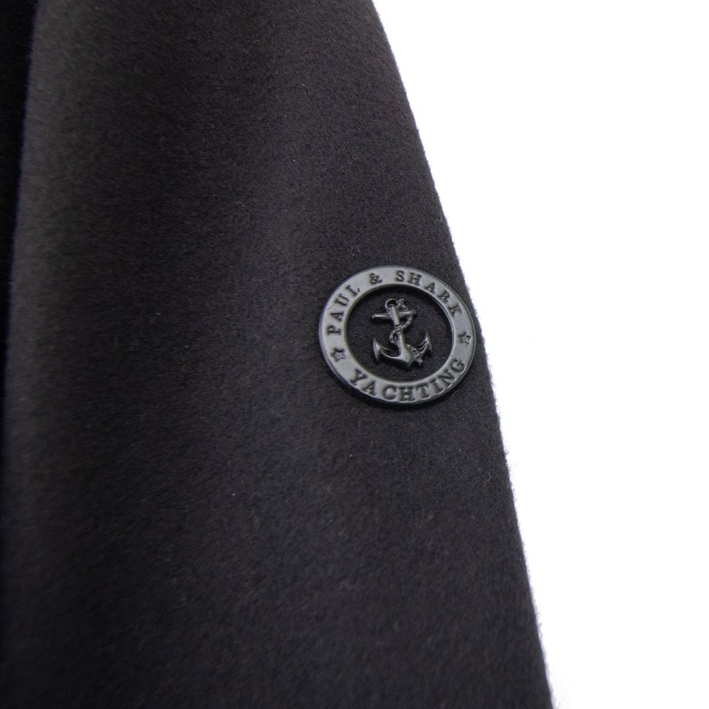 Paul And Shark Metal Arm Logo Woven Jacket Black 050