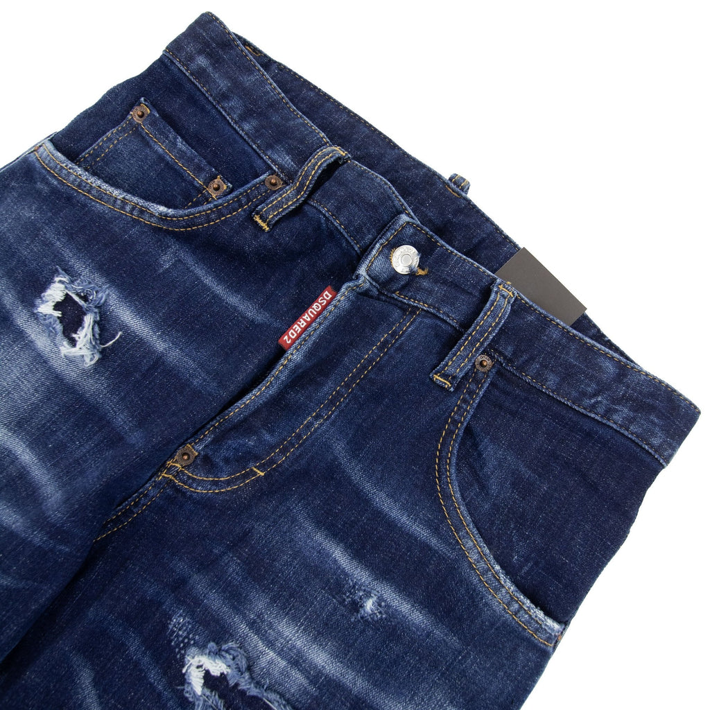 Dsquared2 Front Patch Skater Jean Denim 470