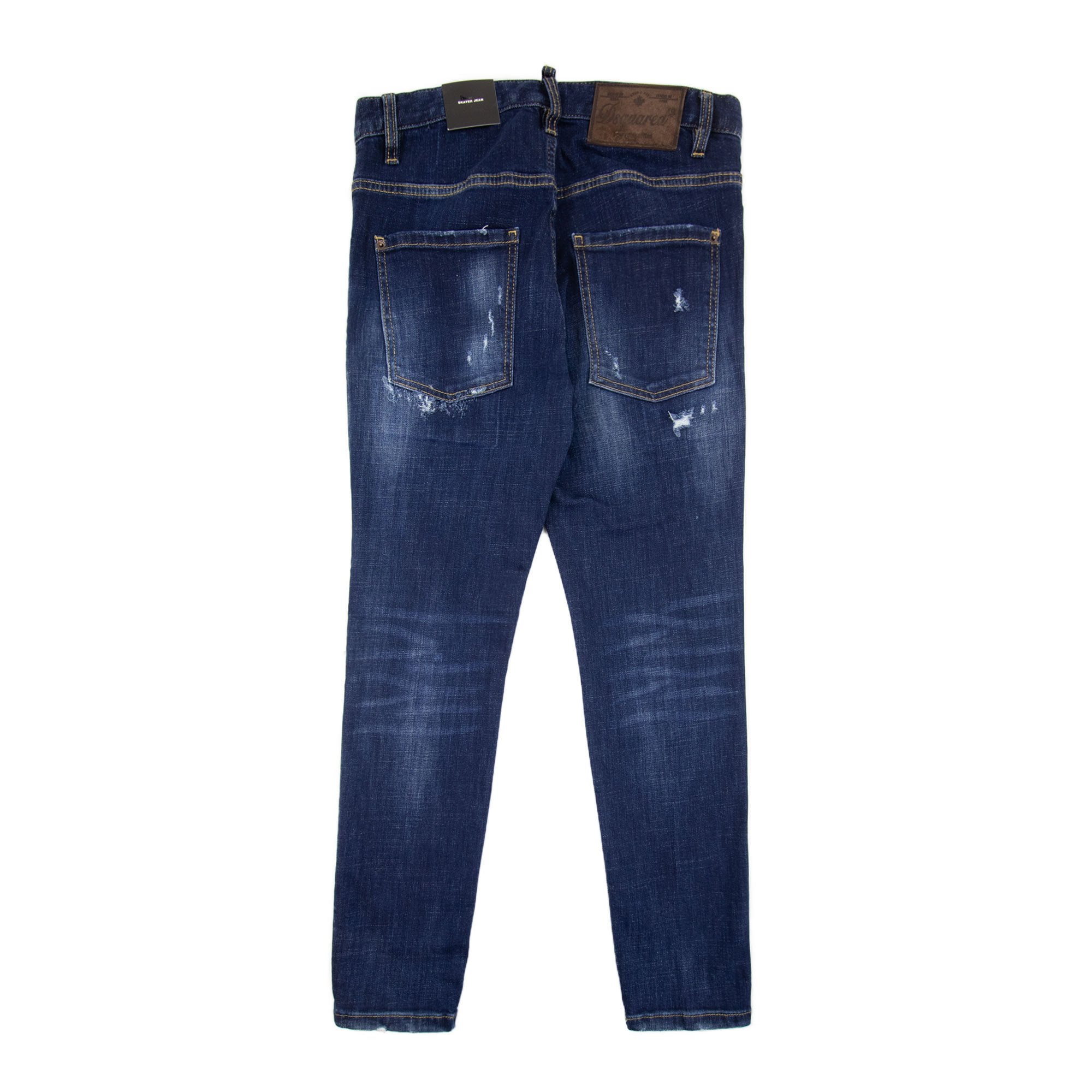 Dsquared2 Front Patch Skater Jean Denim 470