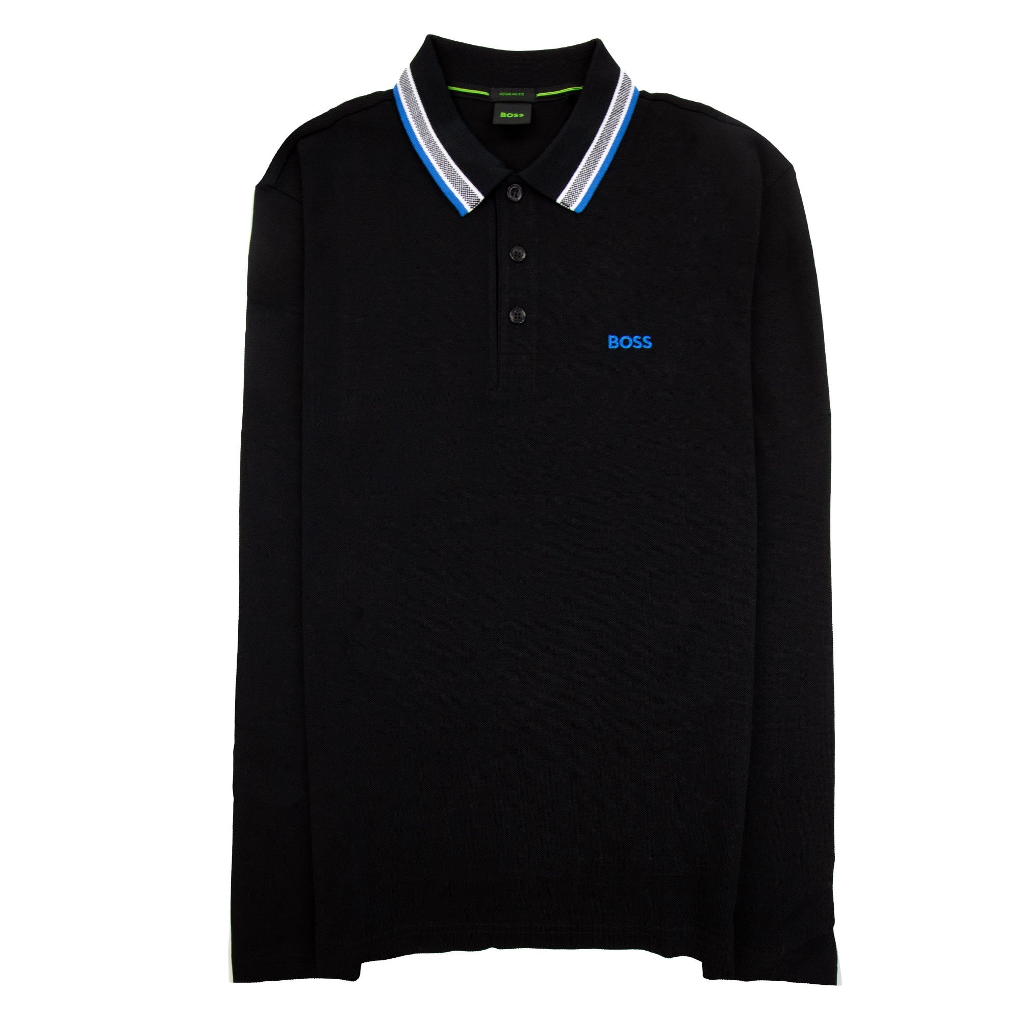 Hugo Boss Plisy Regular Fit L/s Polo Black/blue