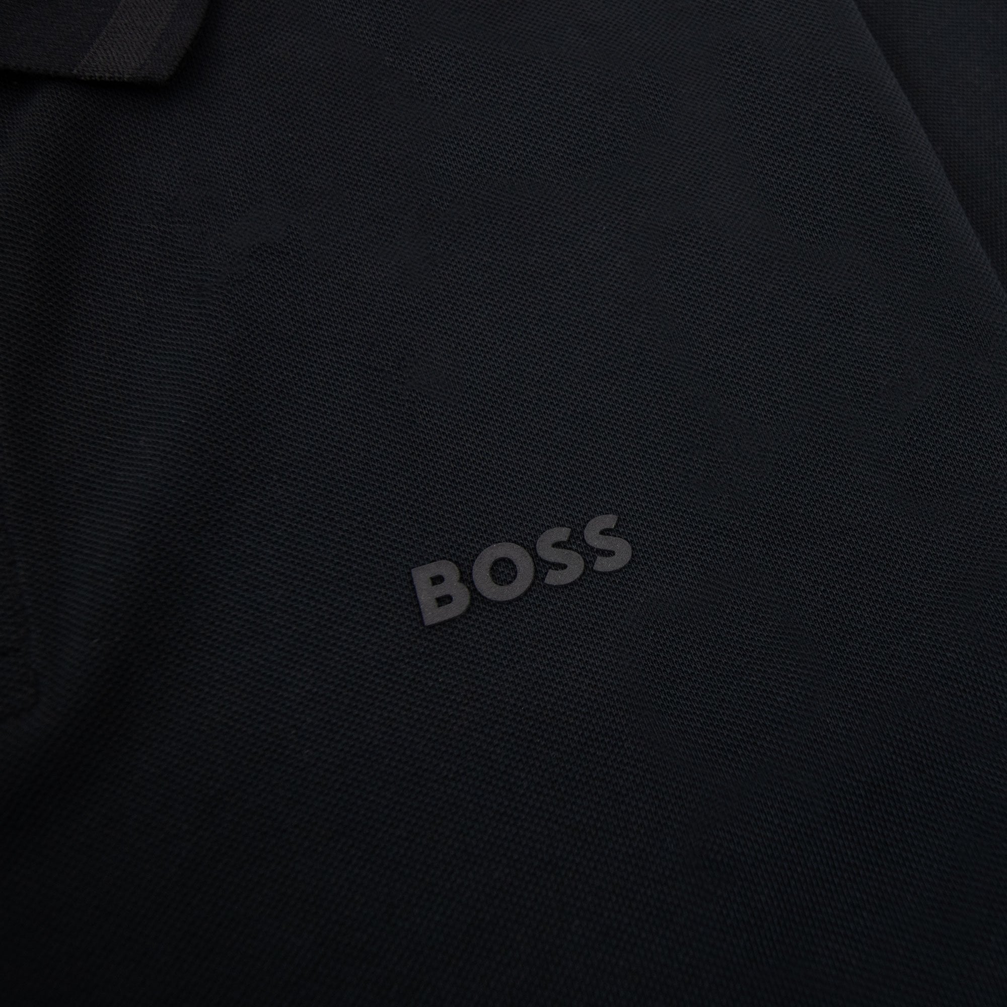 Hugo Boss Pio 1 Stretch Regular Fit Polo Black 001