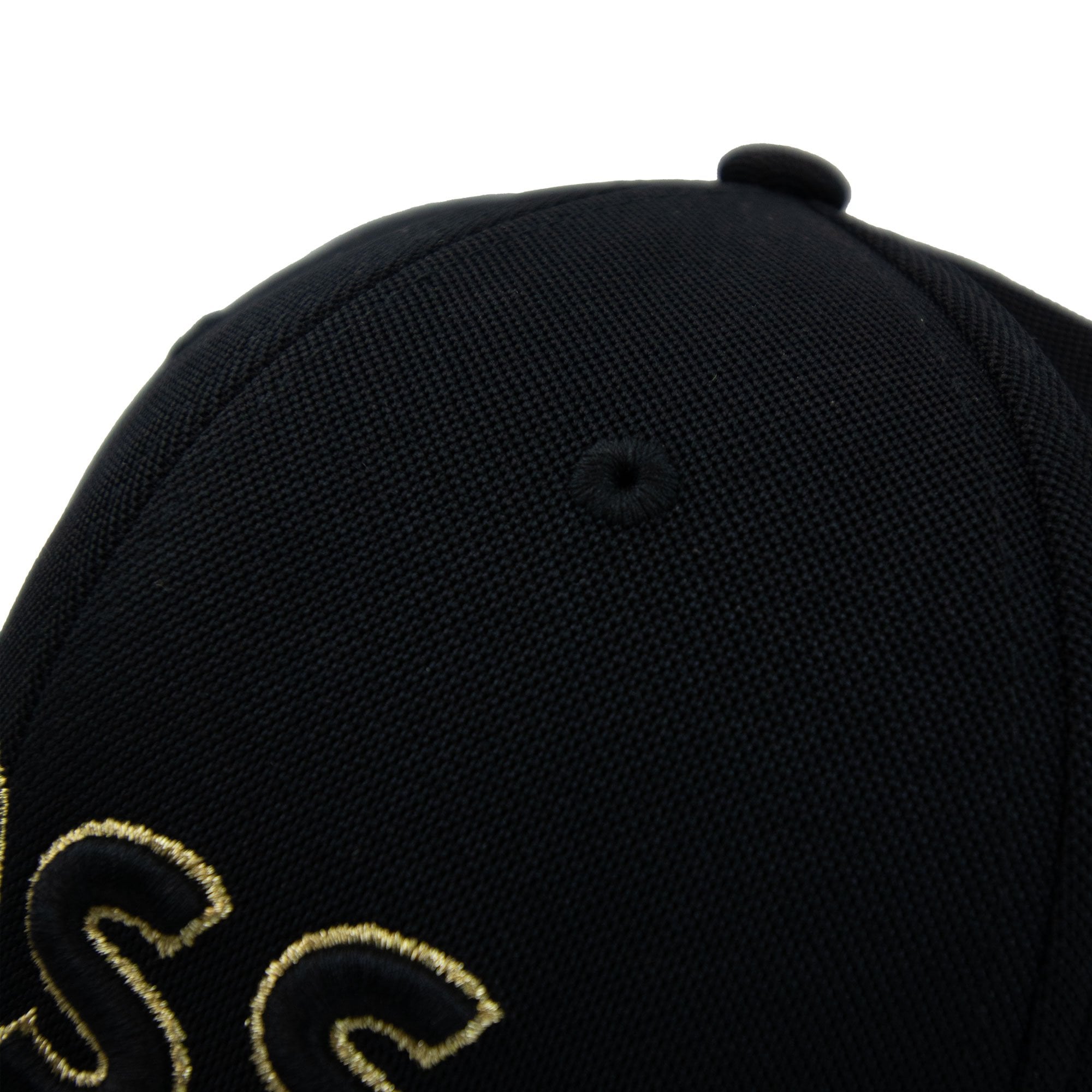 Hugo Boss Knitted-piqué Six-panel Cap With Embroidered Logo Black 003