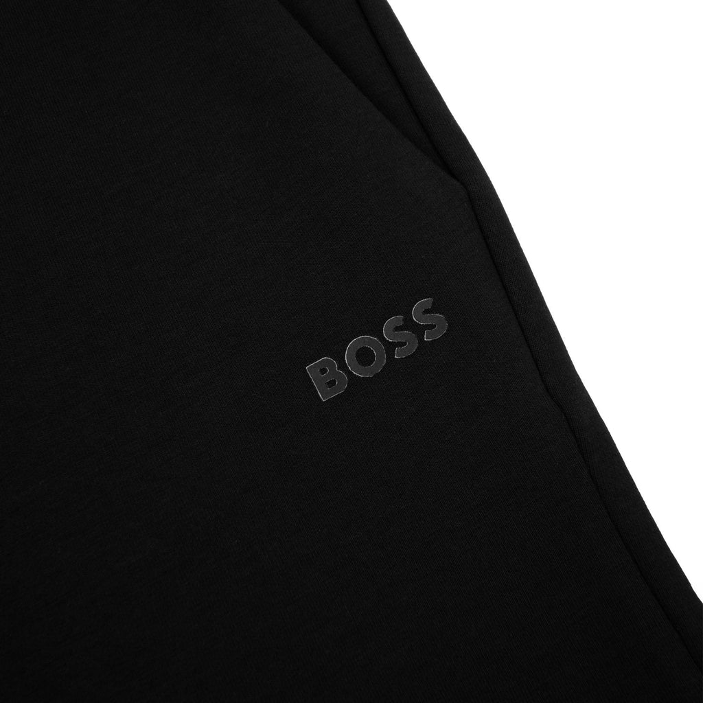 Hugo Boss Headlo Cotton Branded Shorts Black 001