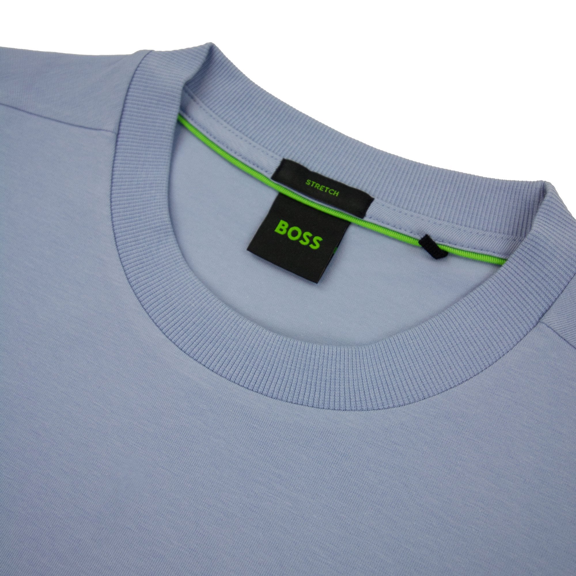 Hugo Boss Contrast Printed Logo Tee Sky Blue
