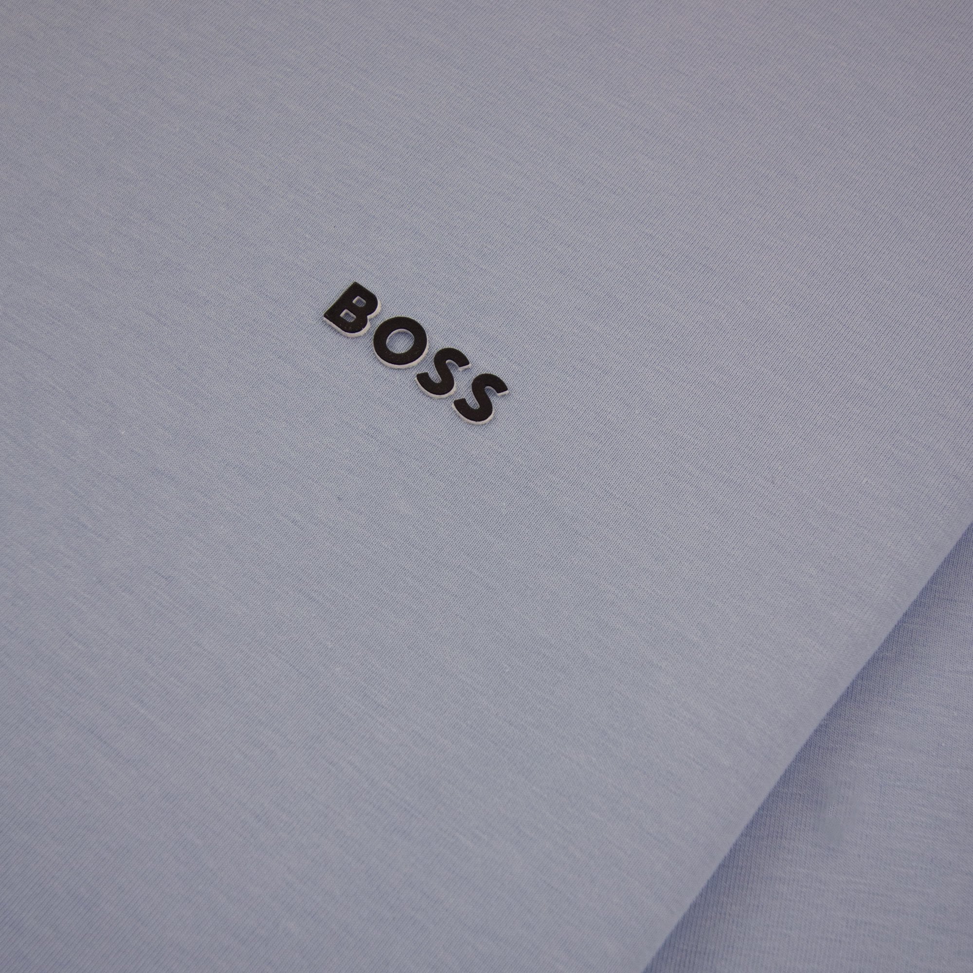 Hugo Boss Contrast Printed Logo Tee Sky Blue