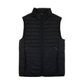 Hugo Boss V-thor Regular-fit Zipped Gilet In Water-repellent Fabric Black 001