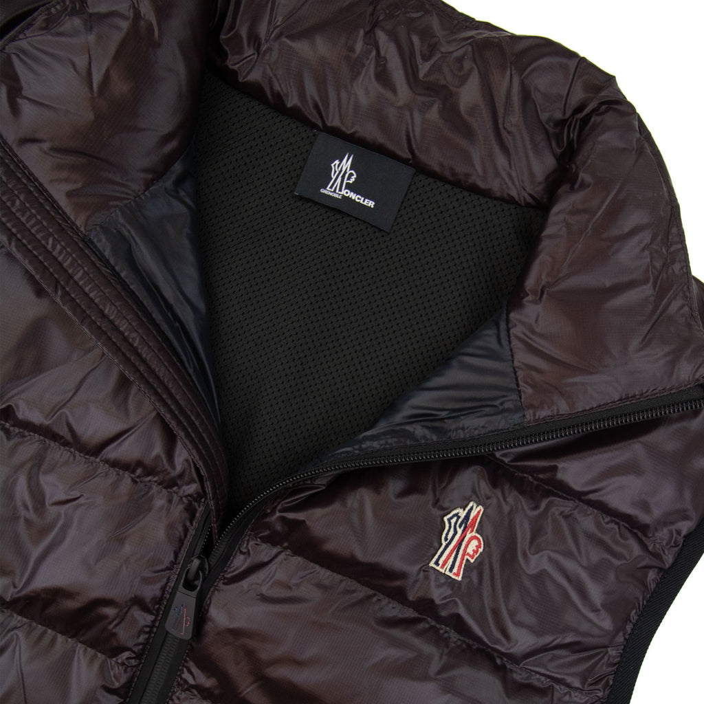 Moncler Grenoble Gilet Maroon