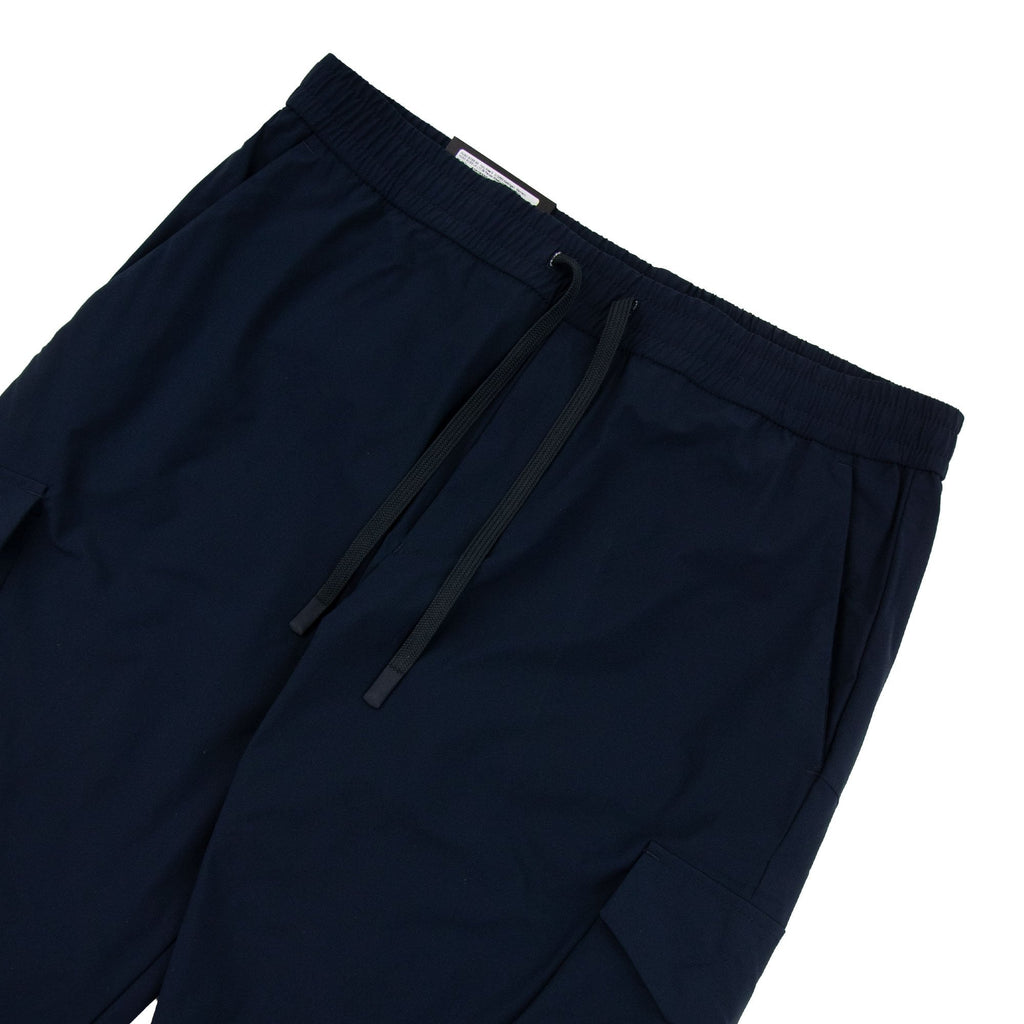 Hugo Boss Tapered-fit Trousers In Easy-iron Stretch Poplin Navy 402