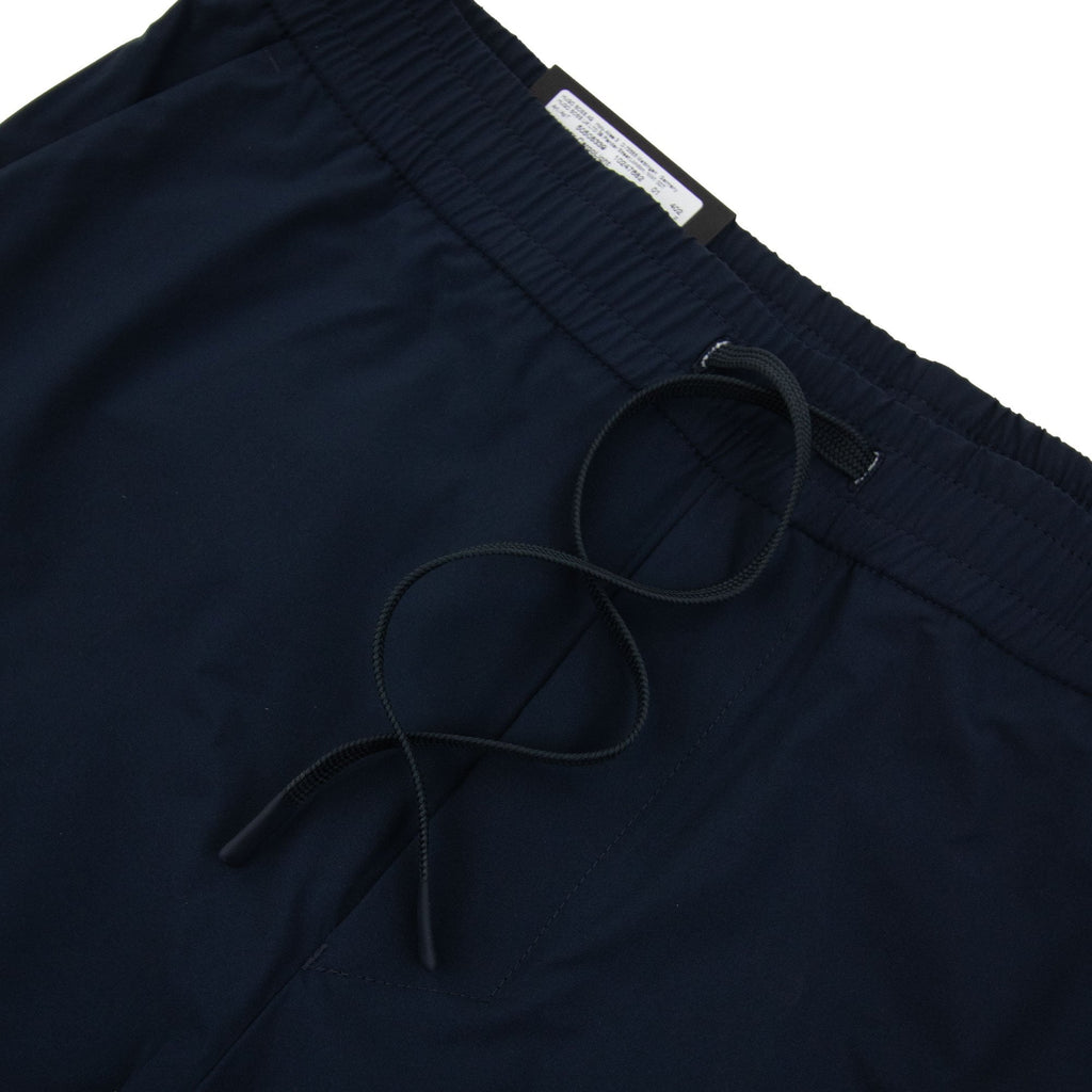 Hugo Boss Tapered-fit Trousers In Easy-iron Stretch Poplin Navy 402