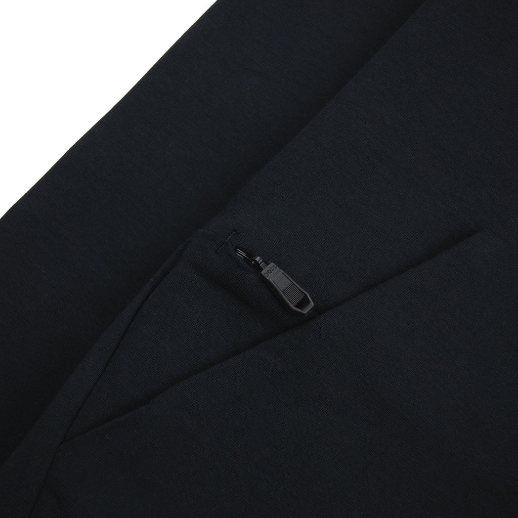 Hugo Boss Soody Stretch-cotton Hoodie With Sandwich Logo Black 001