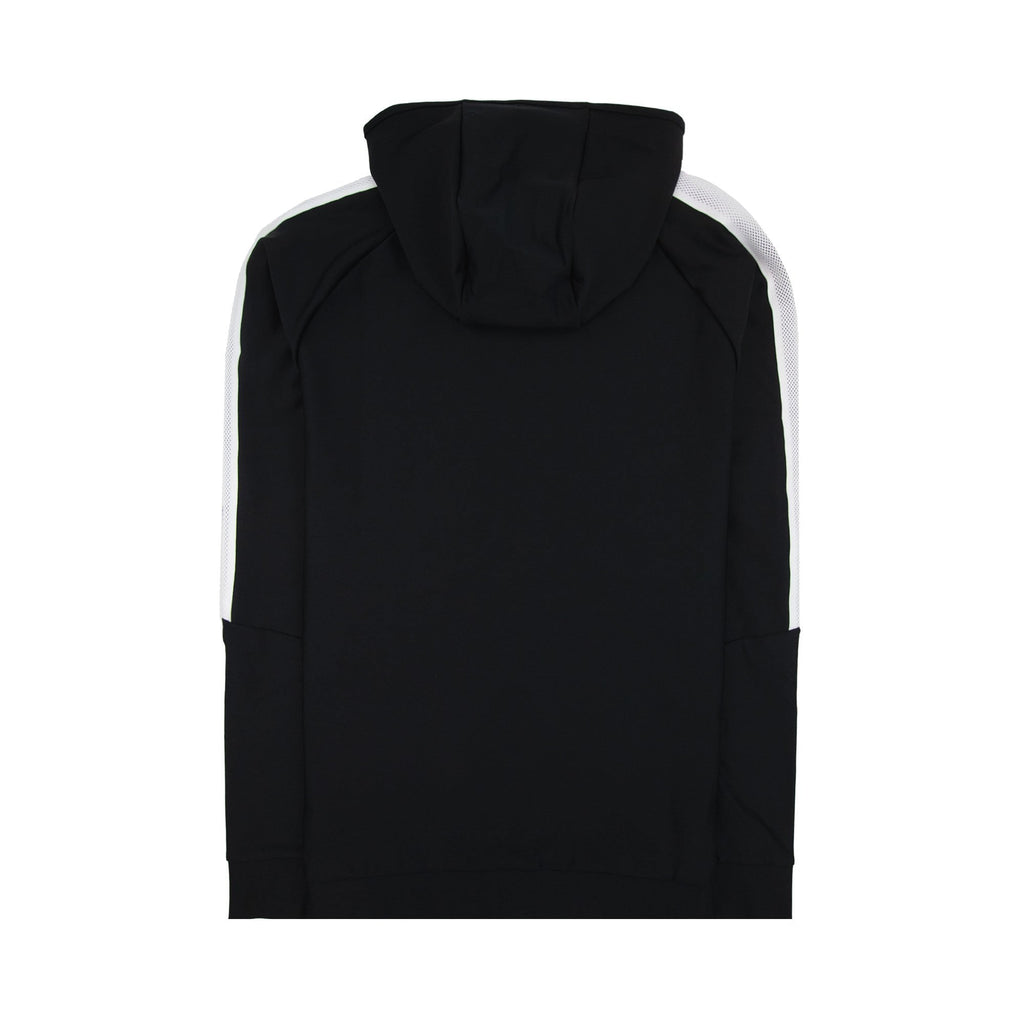 Hugo Boss Boss X Matteo Berrettini Regular-fit Zip-up Hoodie With Signature-stripe Artwork Black 001