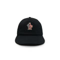 Moncler Grenoble Gabardine Baseball Cap Black 999