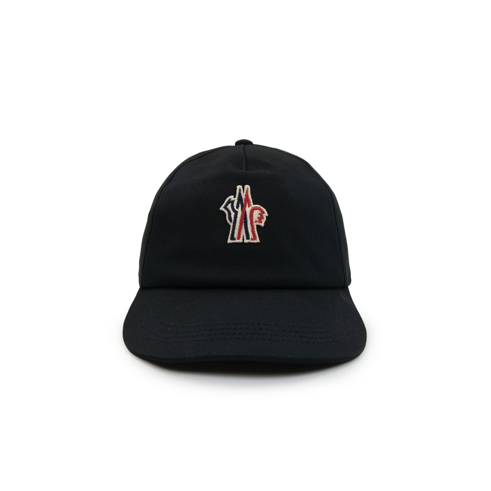 Moncler Grenoble Gabardine Baseball Cap Black 999