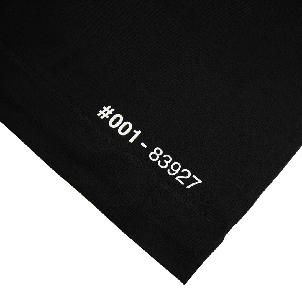Moncler Grenoble Rubber Neck Logo Tee Black 999