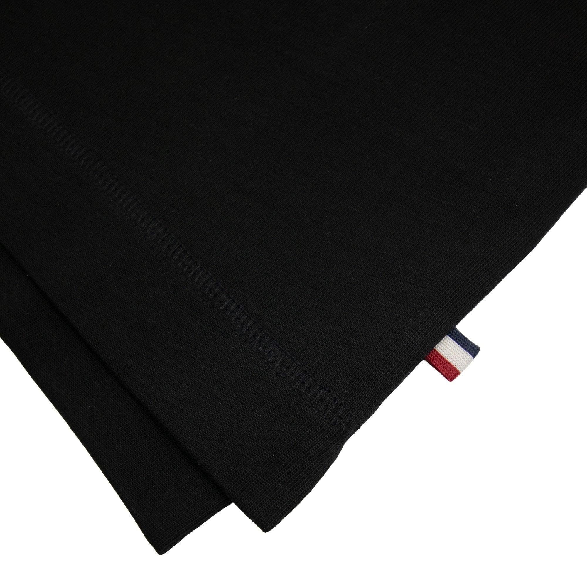 Moncler Grenoble Rubber Neck Logo Tee Black 999