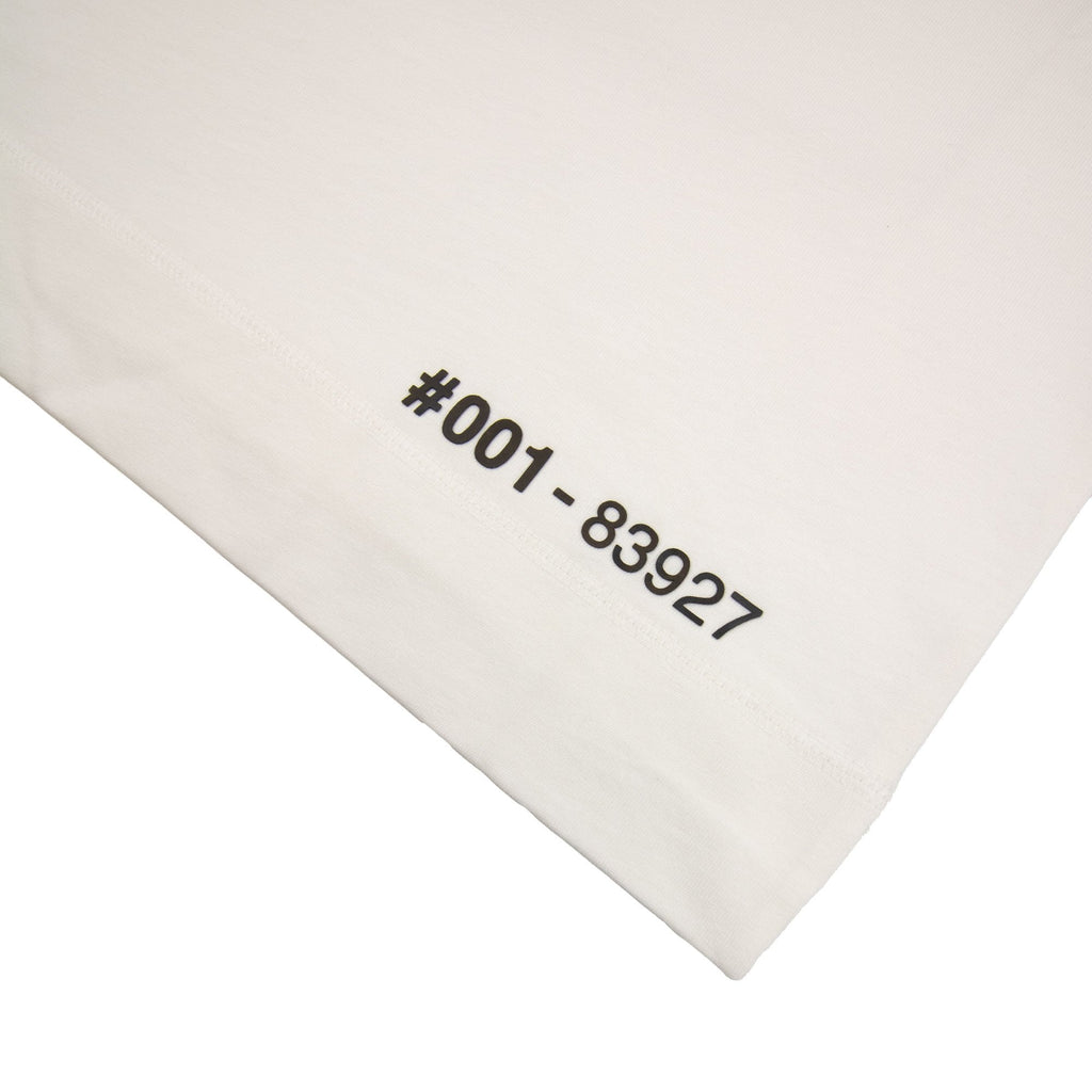 Moncler Grenoble Rubber Neck Logo Tee White 041
