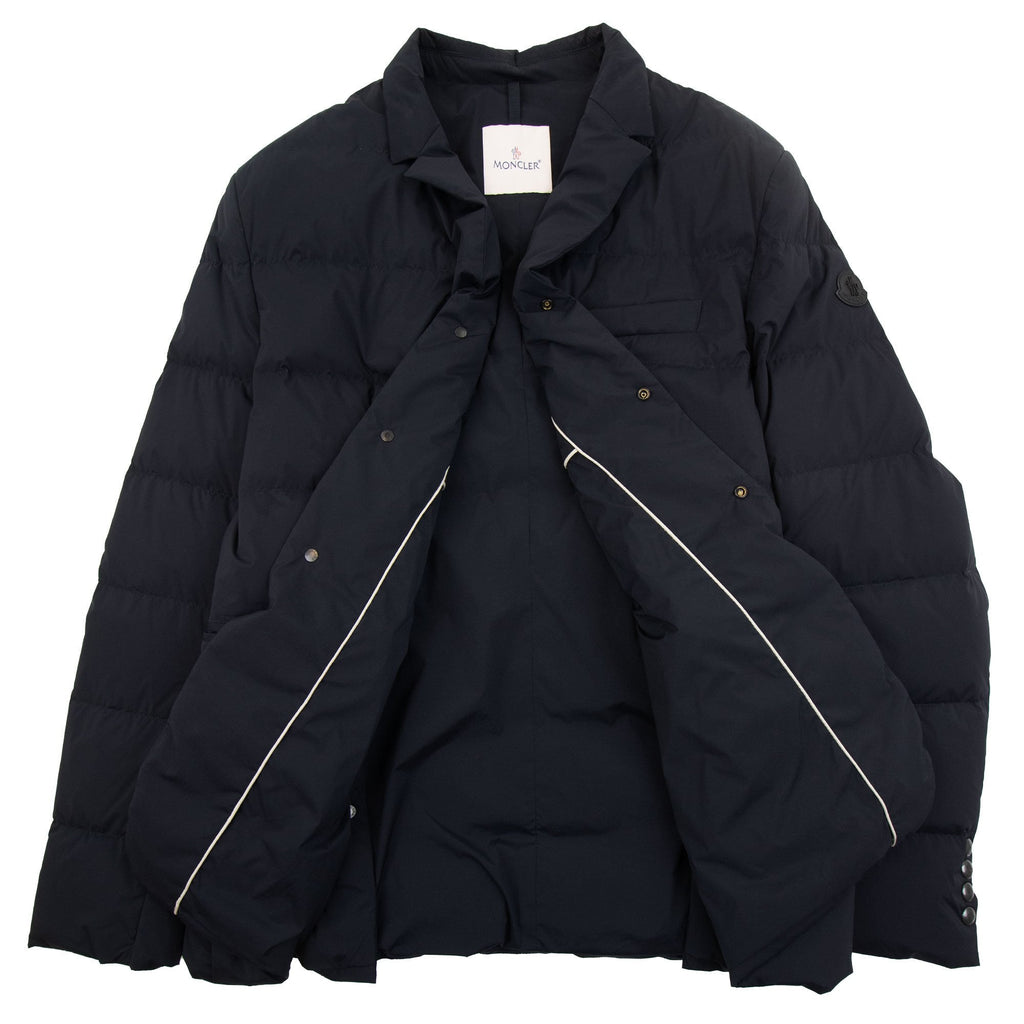 Moncler Heliere Down Blazer Navy 778