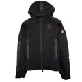 Moncler Jaman Hooded Short Padded Jacket Black 999