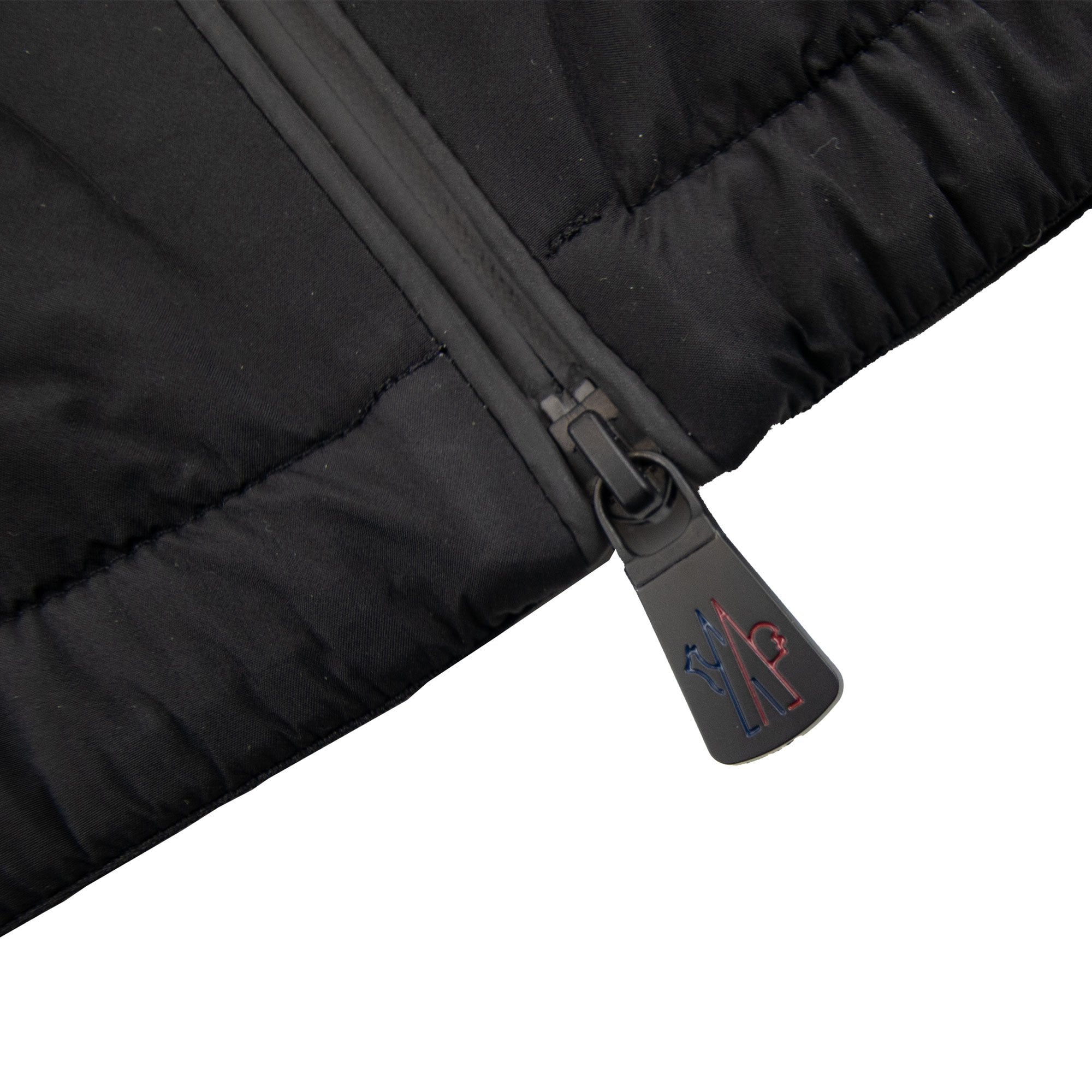 Moncler Jaman Hooded Short Padded Jacket Black 999
