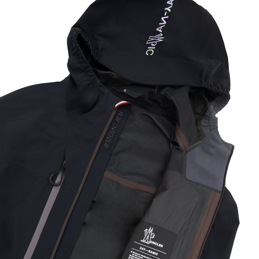 Moncler Orden Hooded Shell Jacket Black 999