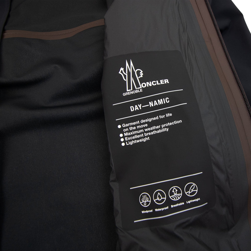 Moncler Orden Hooded Shell Jacket Black 999