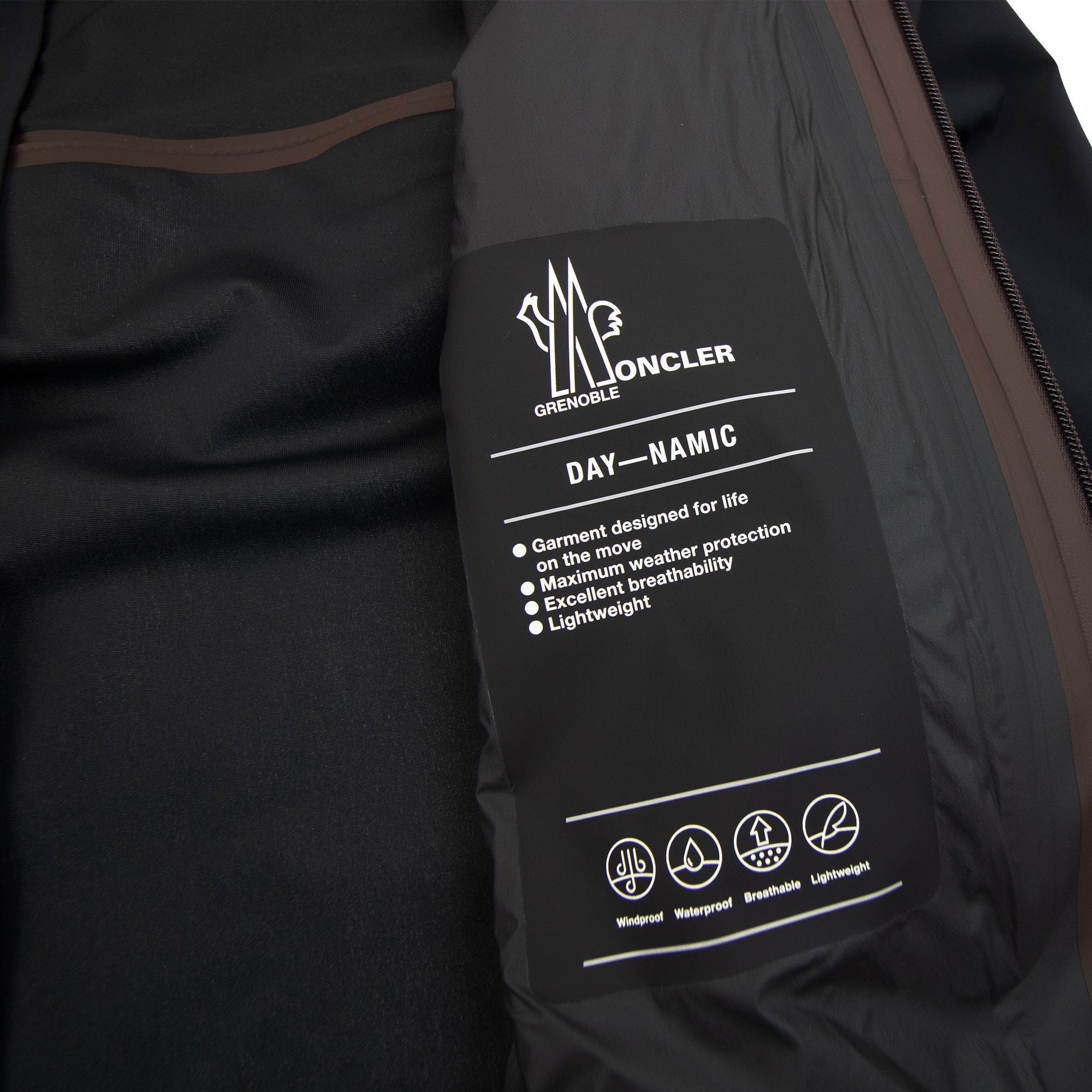 Moncler Orden Hooded Shell Jacket Black 999