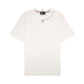 Moncler Grenoble Rubber Neck Logo Tee White 041