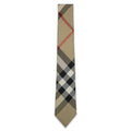 Burberry Check Silk Tie Archive Beige